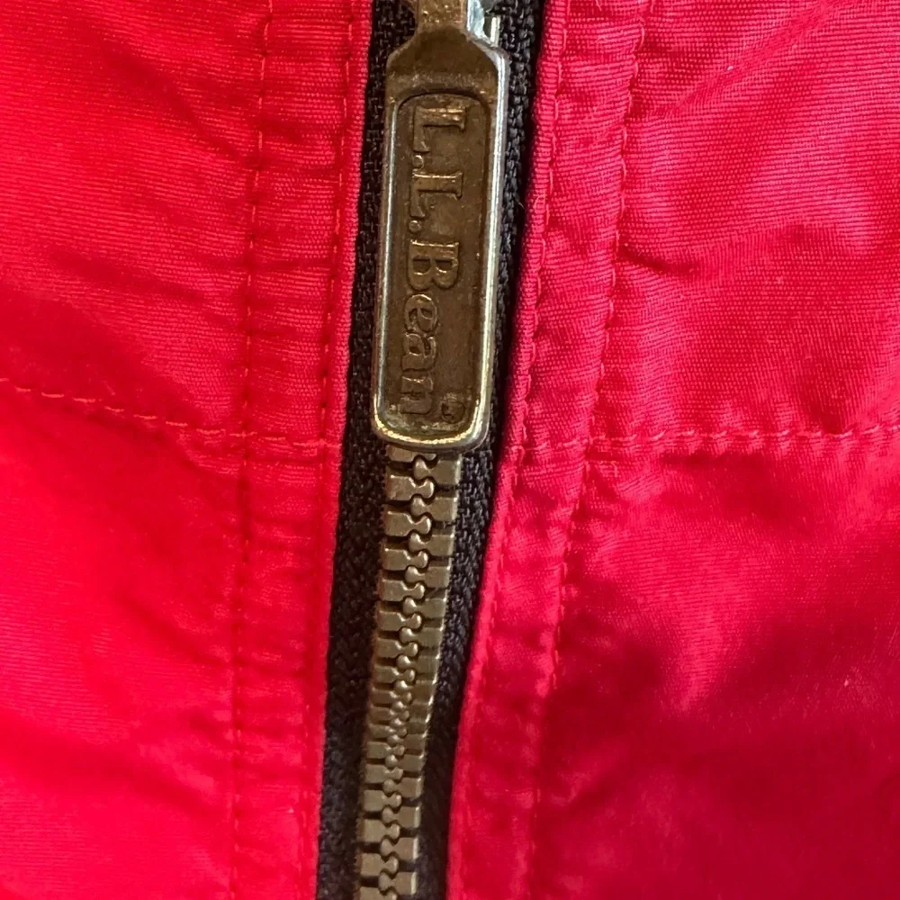 Vintage L.L. Bean Kid’s XL Red/Blue Tribal Design Zip Pullover Gorpcore Jacket